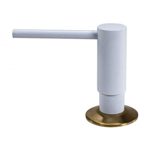 Hamat - 170-2600 MBG - Soap Dispenser with Pump and Bottle in Matte Black and Matte Gold