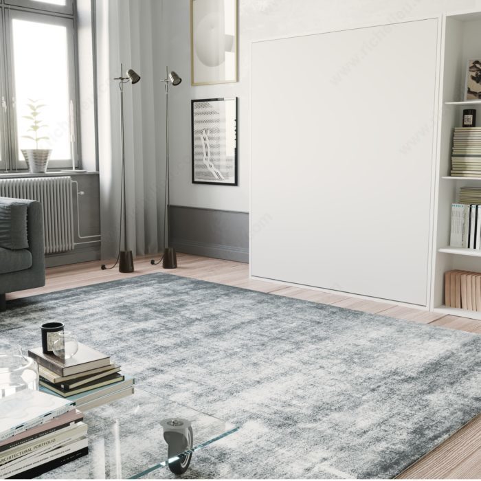 Richelieu 822519 Cielo - Vertical Opening with Manual U-Shaped Leg, Single (39 in x 75 in), 330 lb
