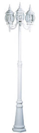 Classico Outdoor Post with Lights