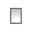 Avanity 24 in. Mirror for Allie / Austen in Twilight Gray with Silver Trim