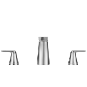 DAX Brass Two Handle Bathroom Faucet Spout, 4", Chrome DAX-8236C-CR