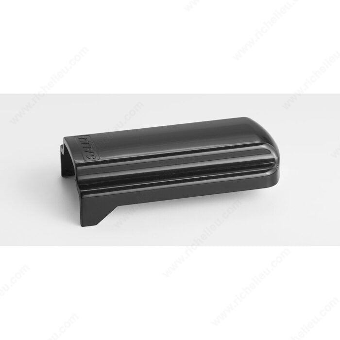 Salice HP7SXAA3SN Lapis Hinge Cover Caps - Door Side, Black, In Stock