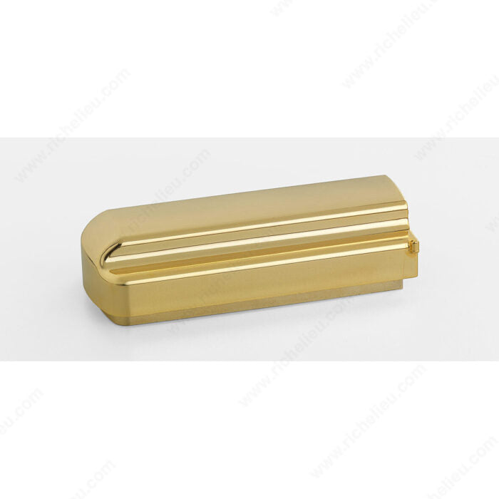 Richelieu P7A0A08 Lapis Hinge Cover Caps - Cabinet Side, Glossy Gold, Full Overlay, Special Online Order