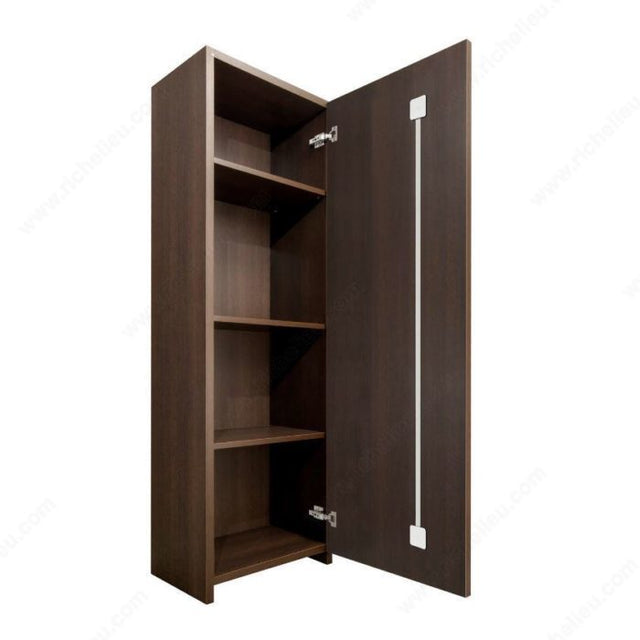 Sugatsune DSR423-2300-25 Recessed and Concealed Door Straightener, 15/32 in, Concealed, 78 3/4 to 95 1/4 in