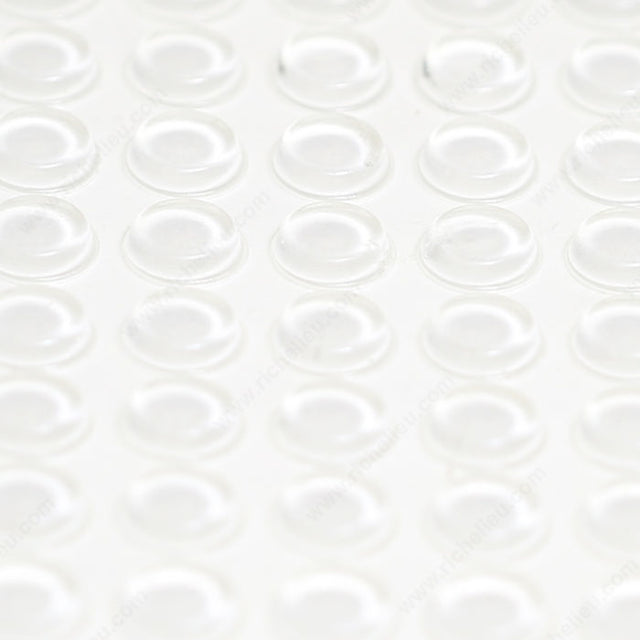 Richelieu DE1218 Clear Bumper - 1/2 in x 1/8 in