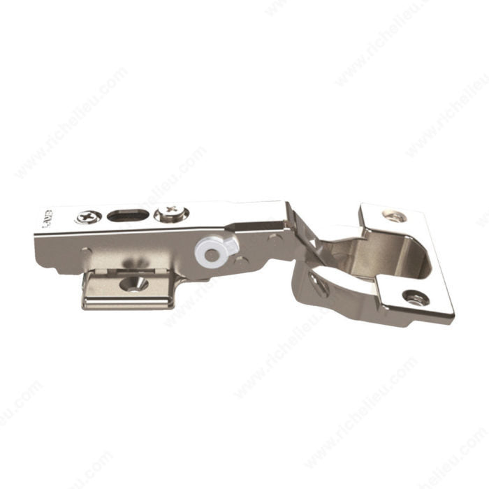 Richelieu H360-D26-16T Olympia Hinge - Thick Doors, +100°, 5/8 in, Soft-Closing, Half Overlay