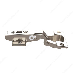 Richelieu H360-D26-16T Olympia Hinge - Thick Doors, +100°, 5/8 in, Soft-Closing, Half Overlay