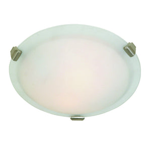 Clip Ceiling Flush Light - Brushed Nickel / 16.00