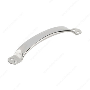 Richelieu BP9510160140 Modern Surface-mount Steel Pull - 9510, Chrome, 6 5/16 in, 7 3/32 in