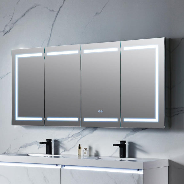 Blossom Canopus LED Medicine Cabinet – Expansive Design with Modern Features