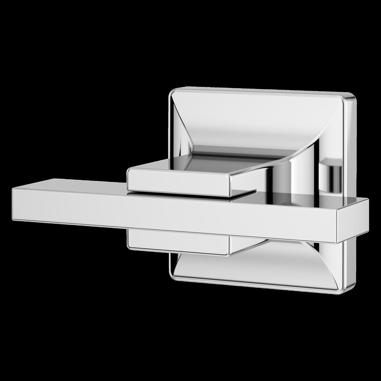 Verve Straight Robe Hook in Polished Chrome