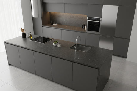 Black Cap Ridge Quartz Countertop – Summit Stone™