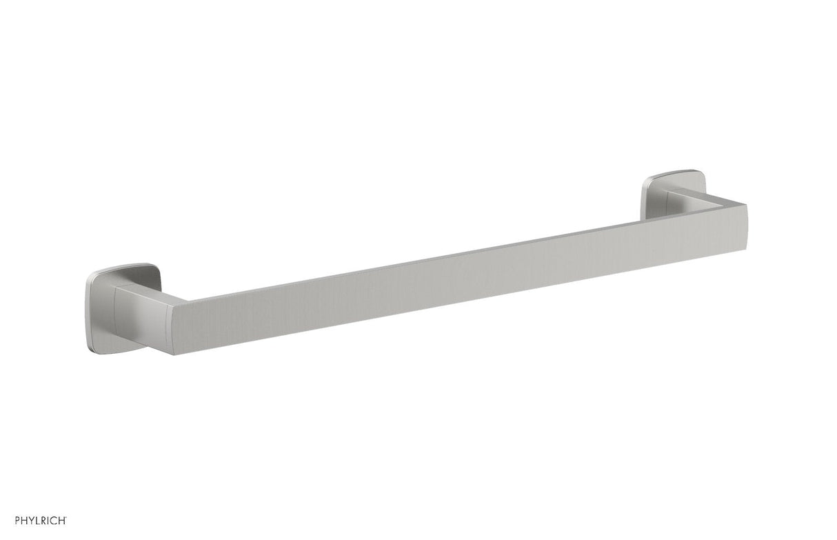 Phylrich 181-70-26D RADI 18" Towel Bar 181-70 - Satin Chrome