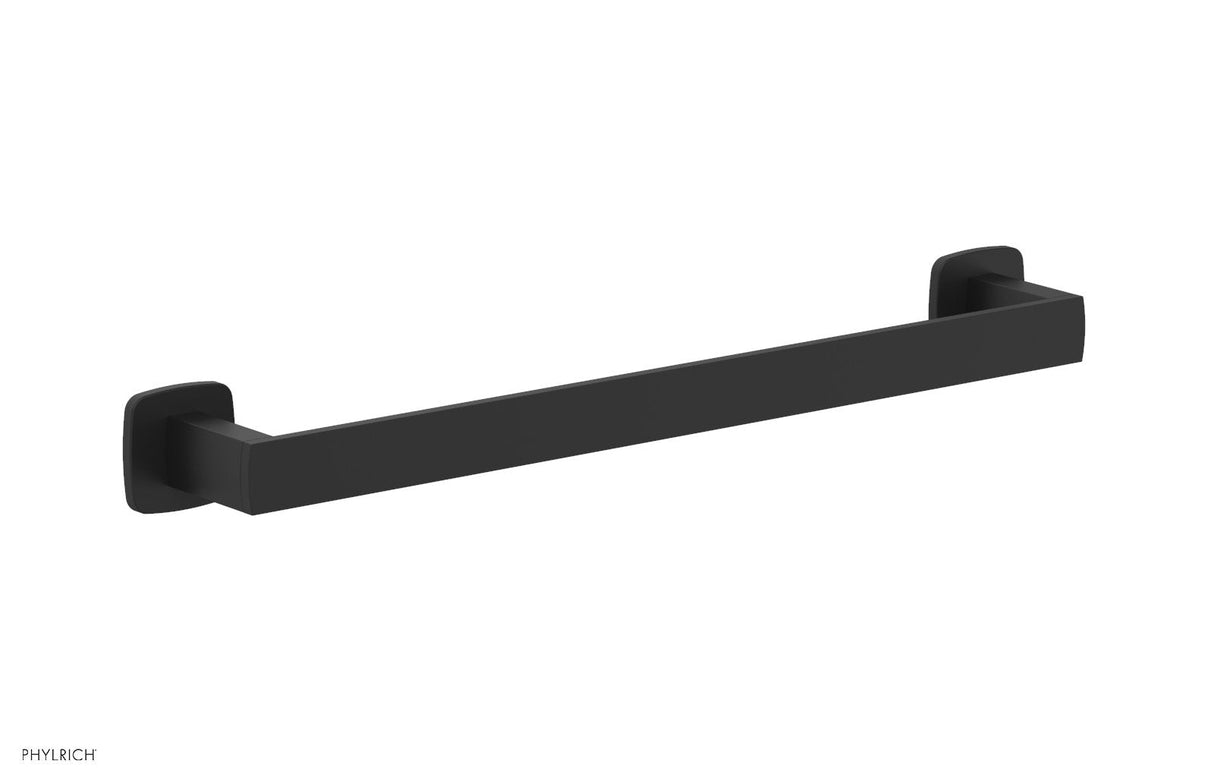 Phylrich 181-70-040 RADI 18" Towel Bar 181-70 - Matte Black