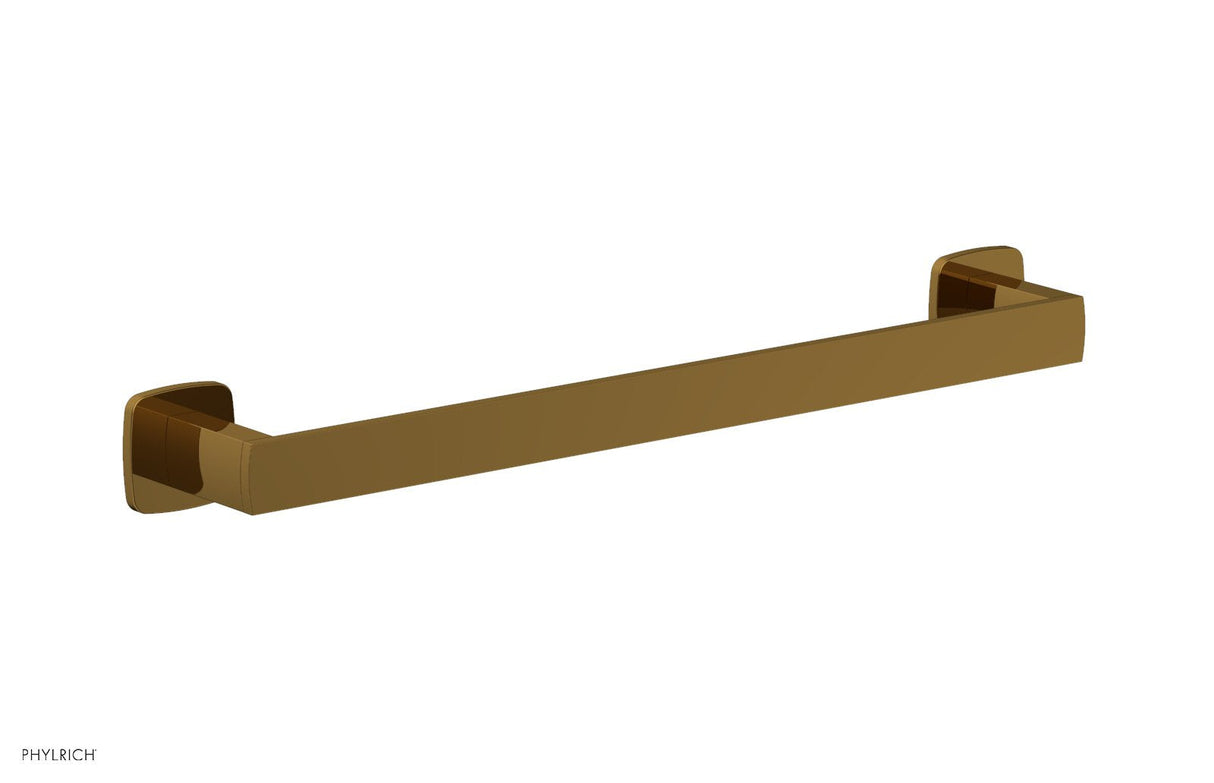 Phylrich 181-70-002 RADI 18" Towel Bar 181-70 - French Brass