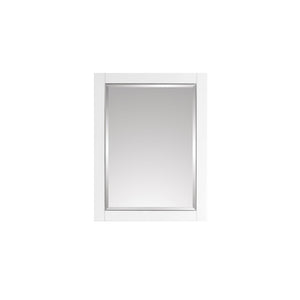 Avanity 24 in. Mirror for Allie / Austen / Mason in White with Silver Trim 18123-M24-WTS
