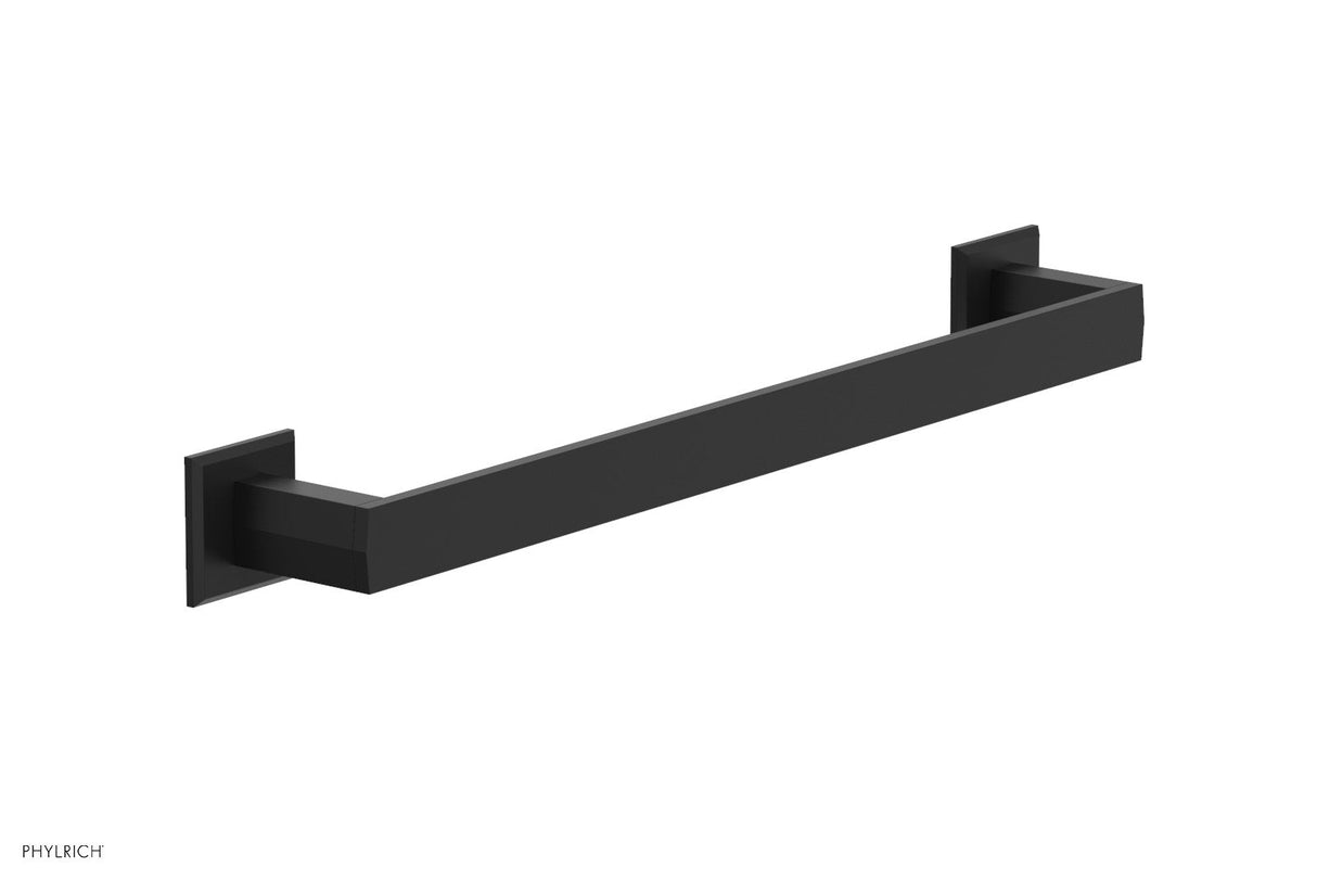 Phylrich 184-70-040 DIAMA 18" Towel Bar 184-70 - Matte Black