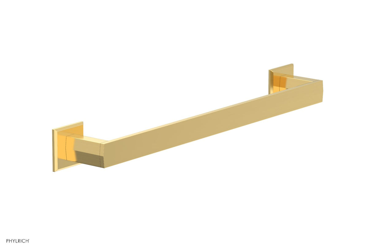 Phylrich 184-70-024 DIAMA 18" Towel Bar 184-70 - Satin Gold