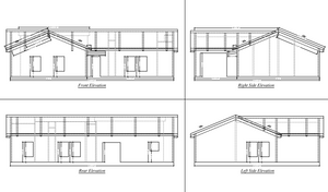 abodeMOD "theJONES" ABODEMOD1876 3 Bedroom(s), 2 Bath(s) w/Garage  1876 Square Feet Prefab SFR Shell