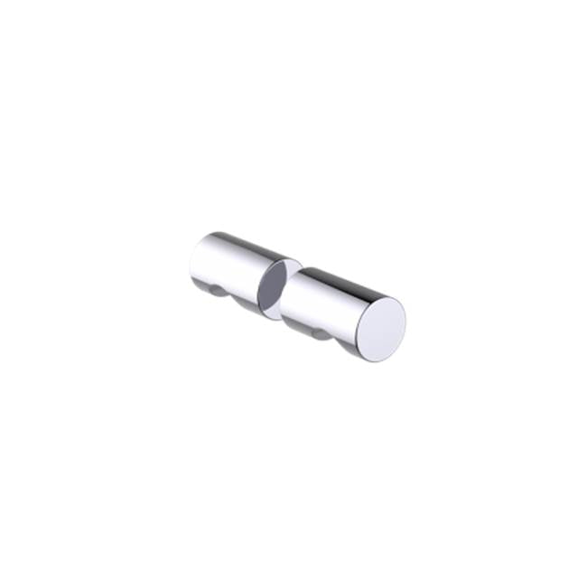 Kartners 1887502 Seville Shower Door Handle Double Knob