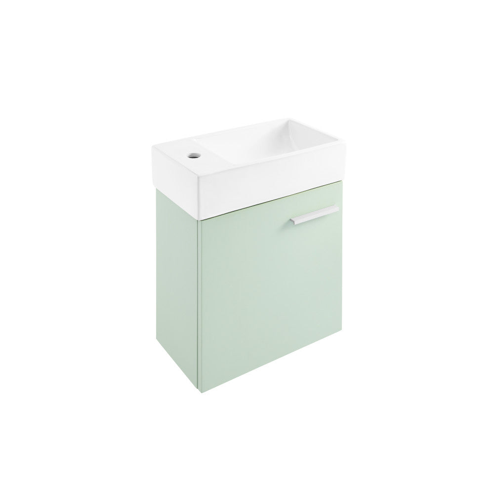 Colmer 18" Wall-Mounted Bathroom Vanity in Mint