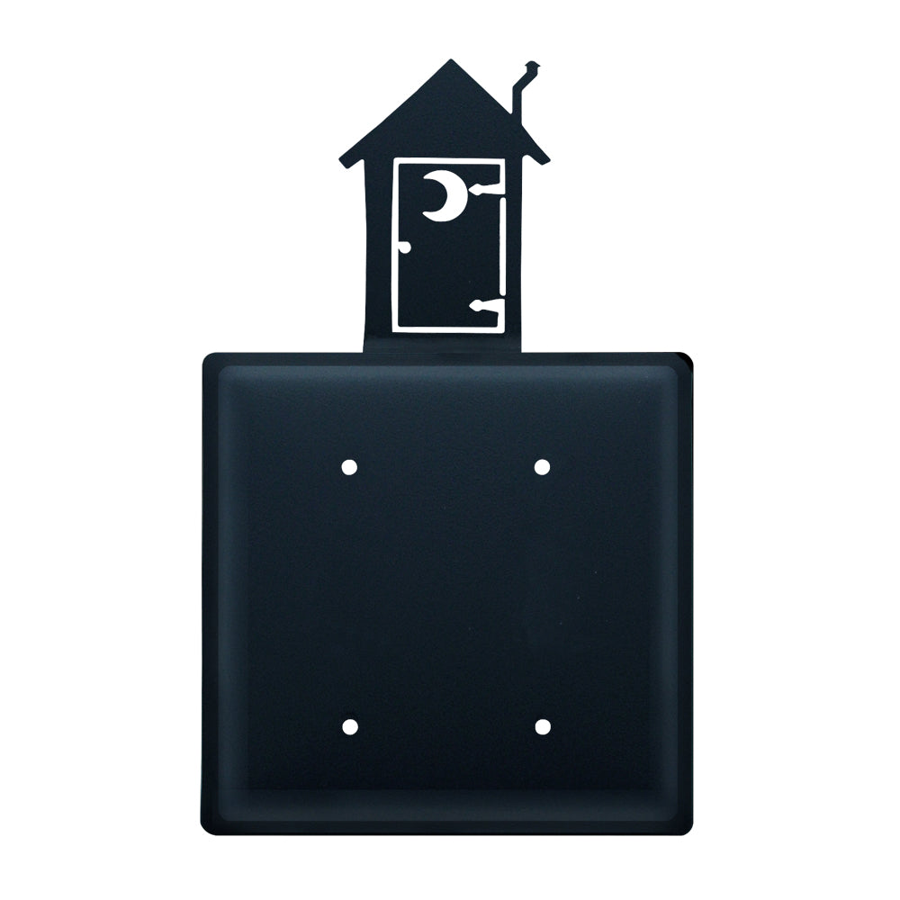 Double Outhouse Double Elec Cover CUSTOM Product