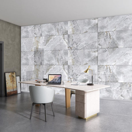 Zurich Ivory 24" x 48" in Polished Porcelain Onyx Look Floor and Wall Tile (Case)