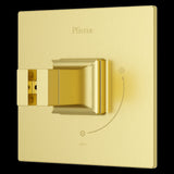 Verve Diverter Valve Only Trim without Handles in Brushed Gold