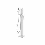 Isenberg 196.1165CP- Freestanding Floor Mount Tub Filler With Hand Shower