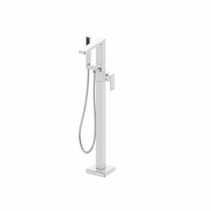 Isenberg 196.1165CP- Freestanding Floor Mount Tub Filler With Hand Shower