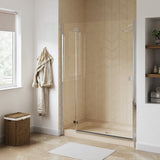 Voltaire 60 x 36 Single-Threshold, Center Drain, Shower Base in Biscuit