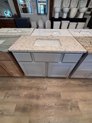 42” KCD Vanity W/ Custom Vanity Top