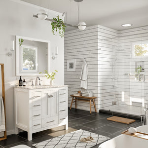 Eviva Hampton 36 White Bathroom Vanity