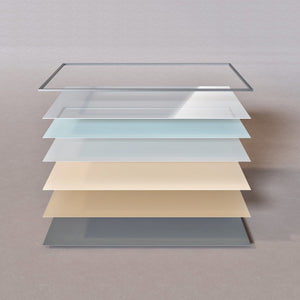 Eviva Sax 48" x 30" Rectangular Brushed Nickel Metal Framed Mirror