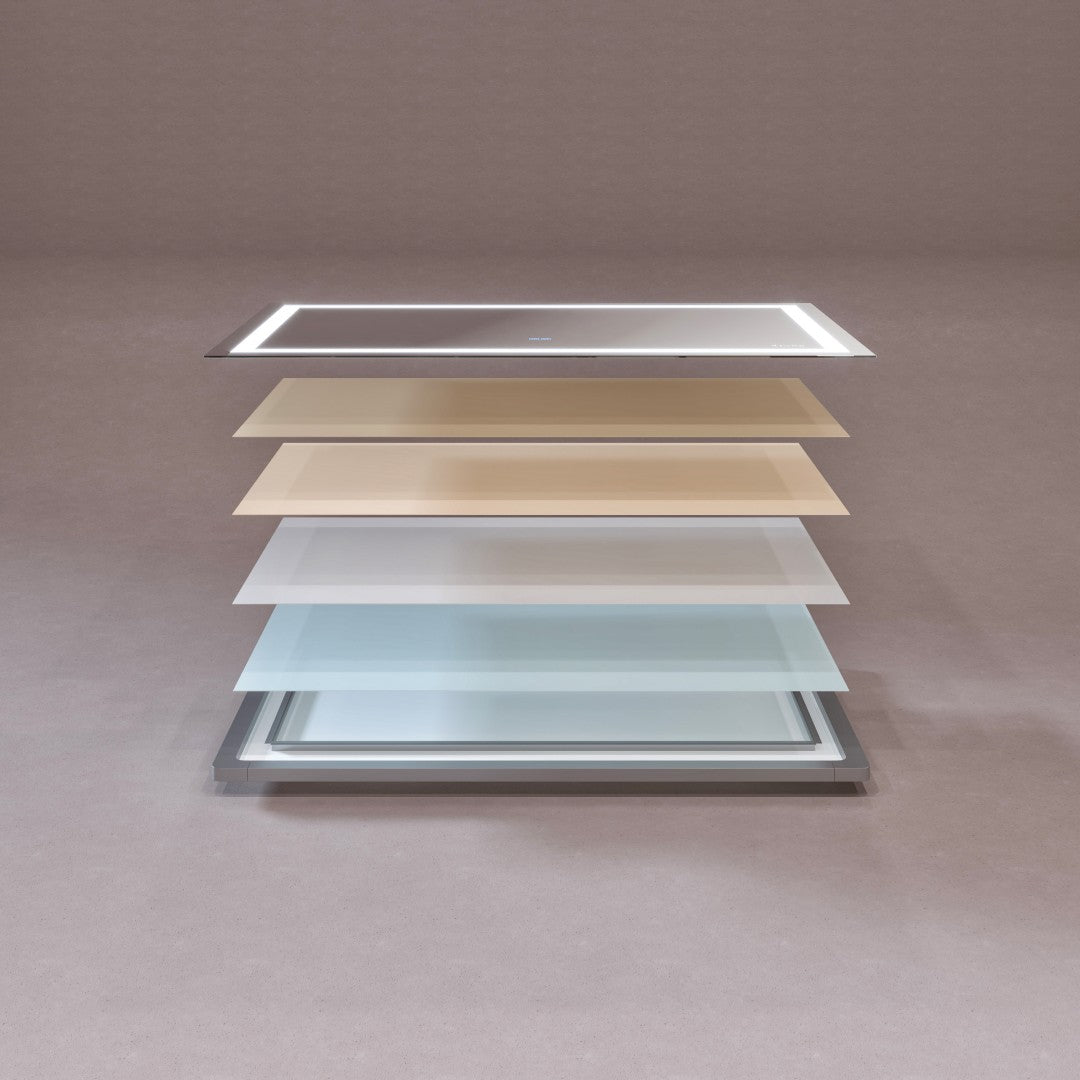 Eviva Lite 48" x 30" Rectangular Frameless Mirror