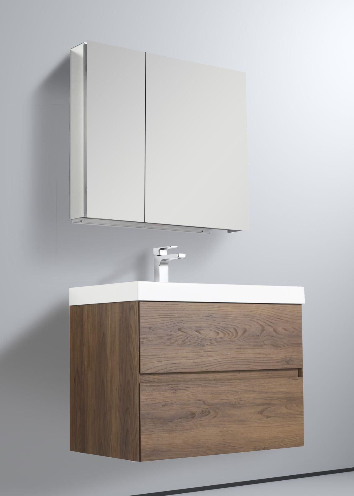 Blossom Assisi 30" Vanity - Eco-Friendly Modern Minimalist Design with Soft-Closing Drawers