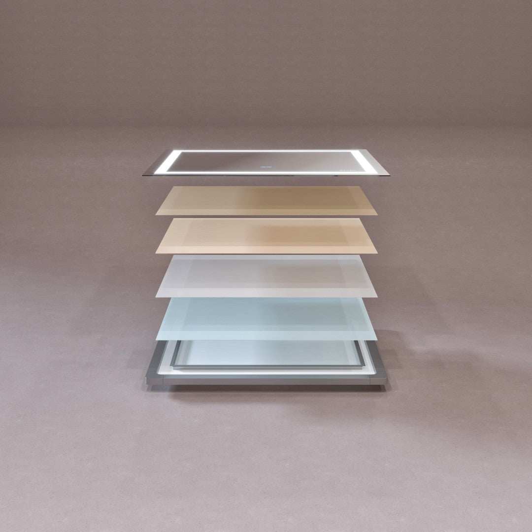 Eviva Lite 36" x 30" Rectangular Frameless Mirror