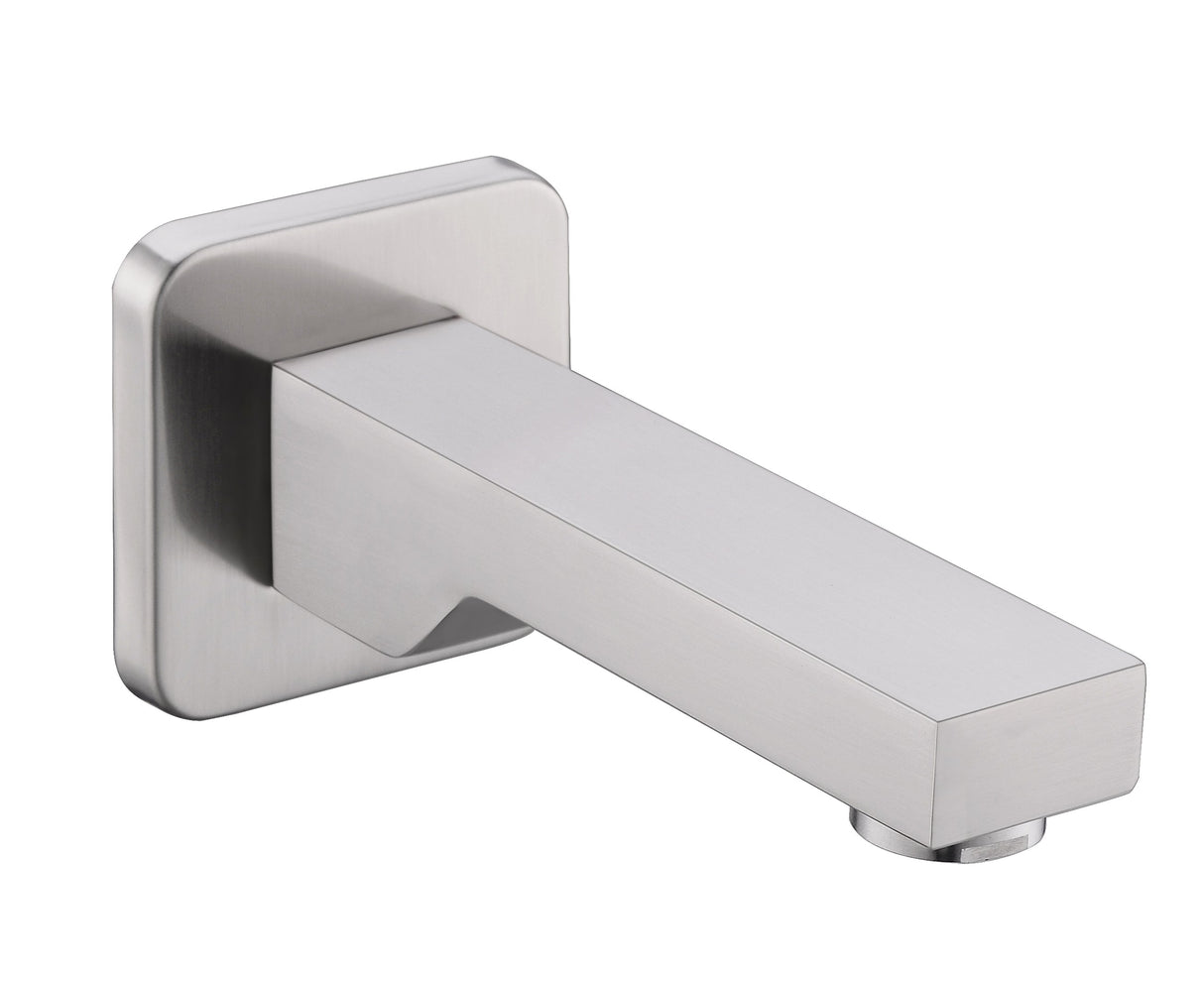 DAX Copper Alloy Tub Spout and Wall Mount, Brushed Nickel DAX-Z2552-BN