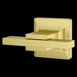 Verve Straight Robe Hook in Brushed Gold