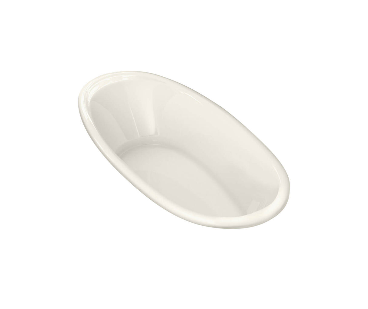 MAAX 106168-000-007 Saturna 7236 Acrylic Drop-in End Drain Bathtub in Biscuit