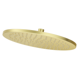 Modern Round 12 in. Raincan Showerhead in Brushed Gold