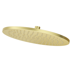 Modern Round 12 in. Raincan Showerhead in Brushed Gold