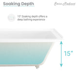 Voltaire 48" X 32" Right-Hand Drain Alcove Bathtub