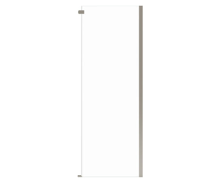 MAAX 137422-900-305-000 Odyssey SC Return Panel for 32 in. Base in Clear glass in Brushed Nickel