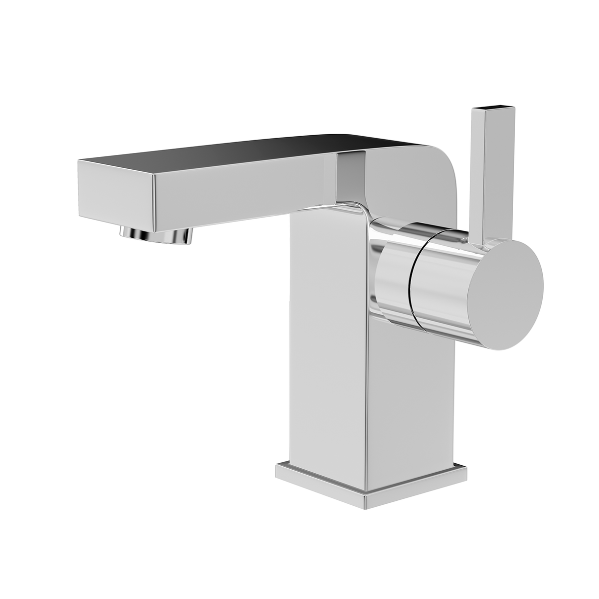 DAX Brass Single Handle Bathroom Faucet, Chrome DAX-8227