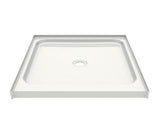 MAAX 145026-000-002-083 SPL 3636 AcrylX Alcove Shower Base with Center Drain in White