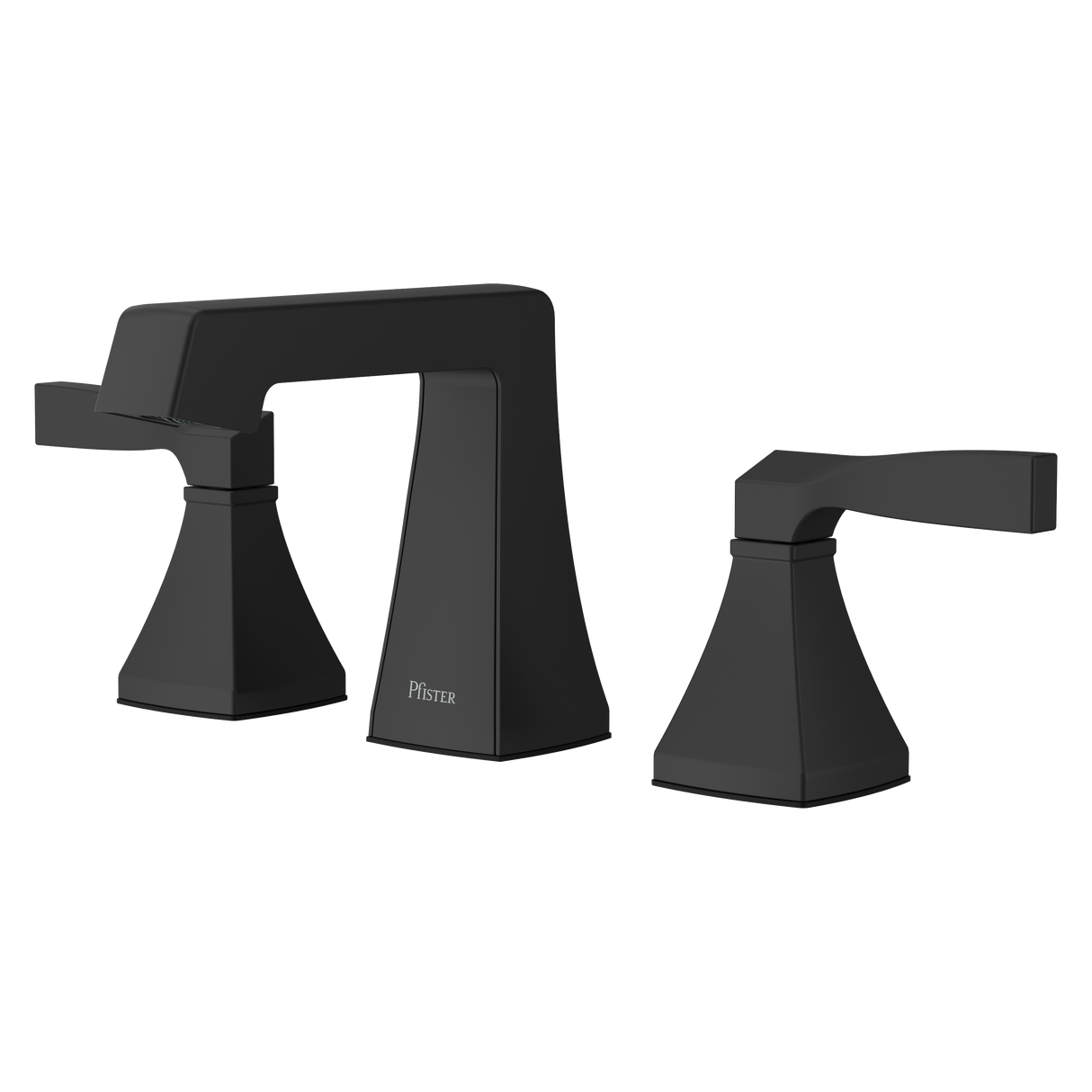 Holliston 8 in. Widespread Bathroom Faucet inSpot Defense Matte Black