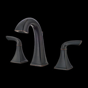 Bronson 2-Handle 8" Widespread Bathroom Faucet in Tuscan Bronze