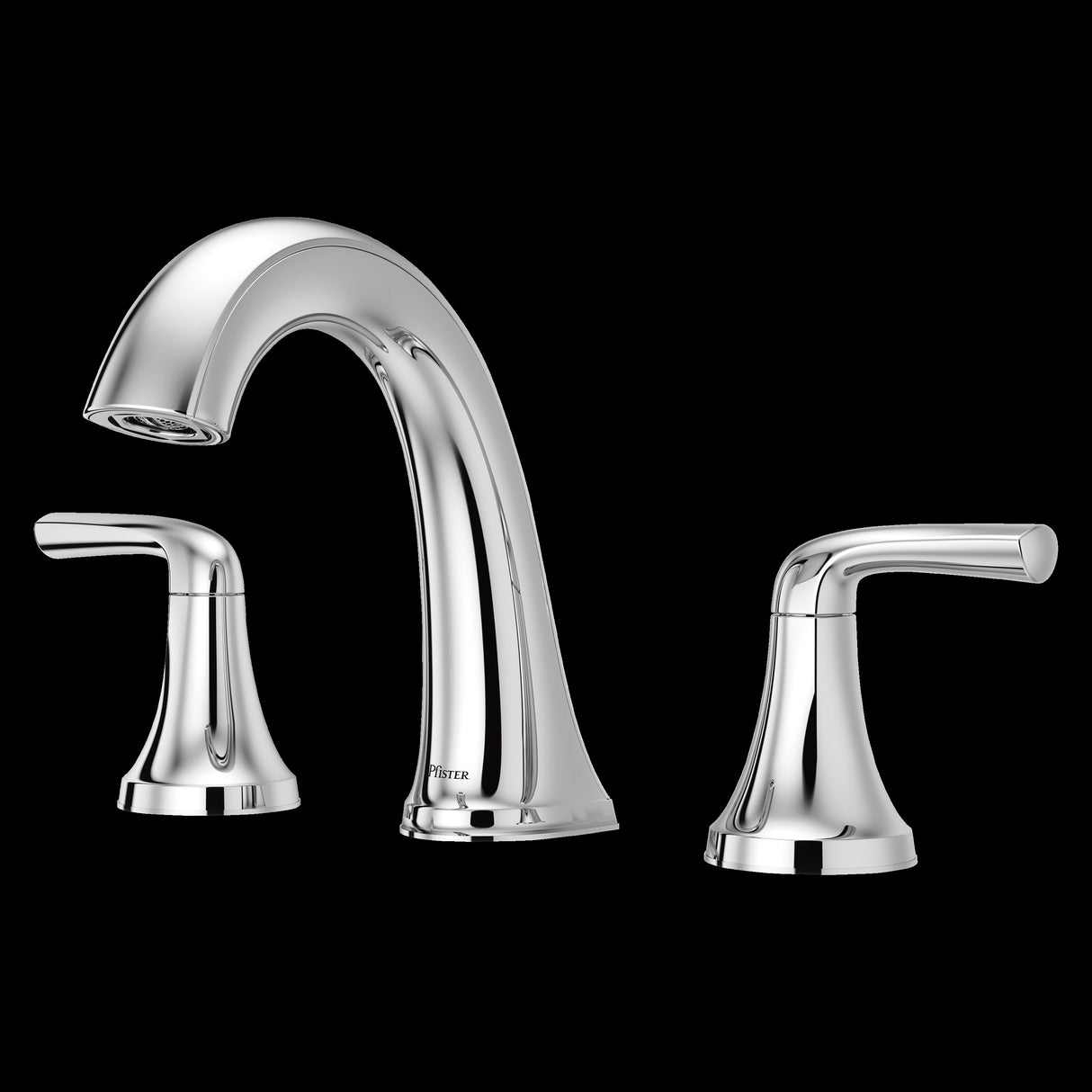 McAllen 2-Handle 8" Widespread Bathroom Faucet in  Polished Chrome