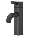 Contempra Single Control 4" Centerset Bathroom Faucet in Matte Black